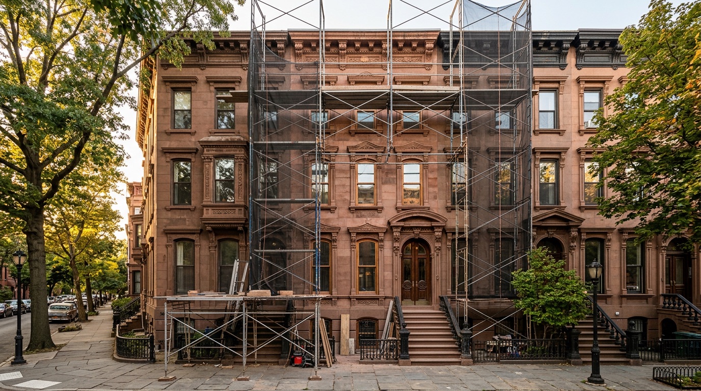 Brownstone Renovation Cost NYC: Scope Tiers, Permits, Loans