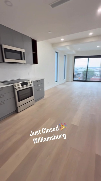 Williamsburg new development condo, just closed